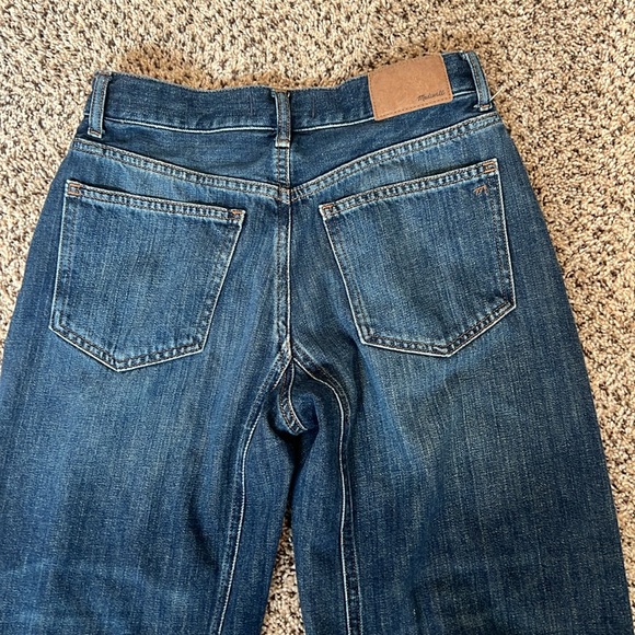 VGUC Madewell Darted Barrel Jean. Size 24 Petite - Picture 7 of 10